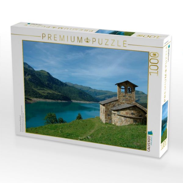 Produktbild: Kirche am Stausee Roselend (Puzzle)