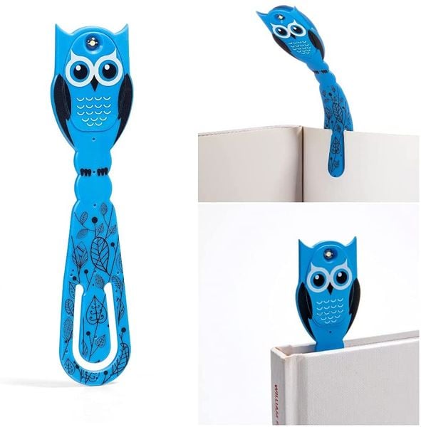 Produktbild: Flexilight Animal Leselicht Eule &ndash; 2-in-1 LED-Leselampe & Lesezeichen