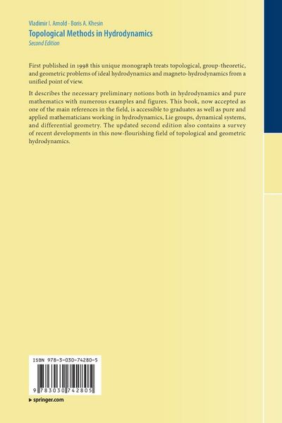 Produktbild: Topological Methods in Hydrodynamics