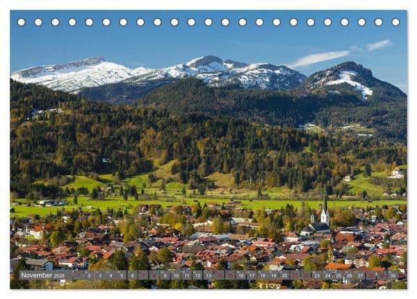 Produktbild: Sch&ouml;ne Wanderungen um Oberstdorf (Tischkalender 2026 DIN A5 quer), CALVENDO Monatskalender