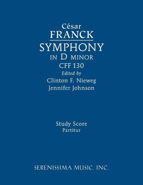 Produktbild: Symphony in D minor, CFF 130
