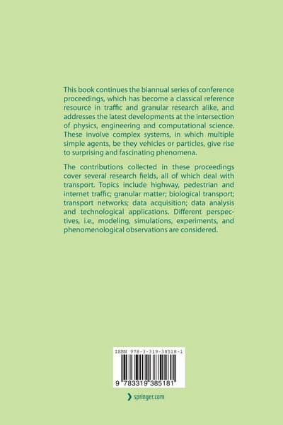 Produktbild: Traffic and Granular Flow '13