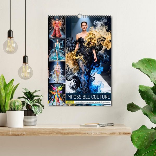 Produktbild: Impossible Couture - Futuristische Mode jenseits von Schwerkraft und Realit&auml;t (Wandkalender 2027 DIN A3 hoch), CALVENDO Monatskalender