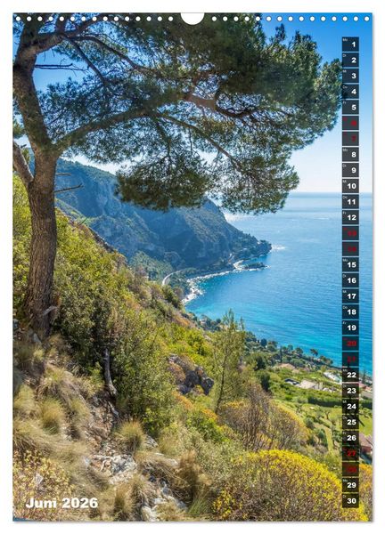 Produktbild: C&Ocirc;TE D&rsquo;AZUR Idyllische Orte (Wandkalender 2026 DIN A3 hoch), CALVENDO Monatskalender
