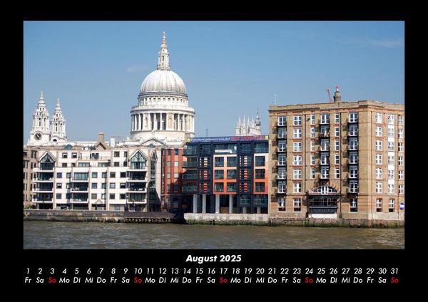 Produktbild: London 2025 Fotokalender DIN A3