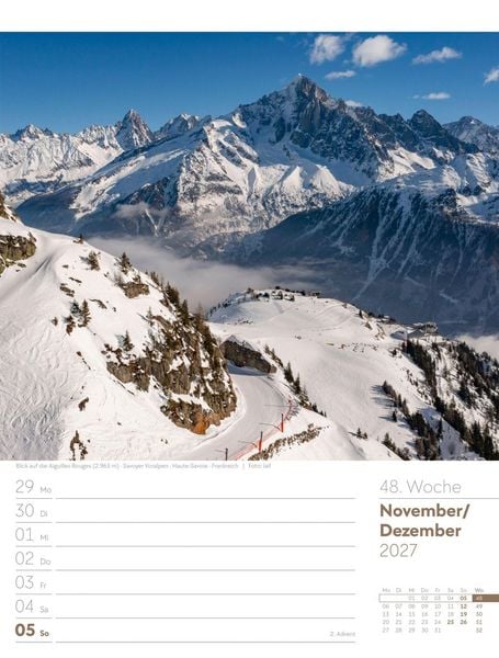 Produktbild: Faszination Alpenwelt Wochenplaner Kalender 2027