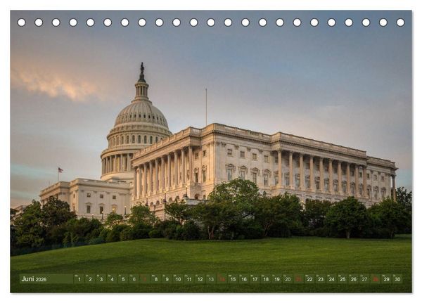 Produktbild: Amerikanische Ostk&uuml;ste (Tischkalender 2026 DIN A5 quer), CALVENDO Monatskalender