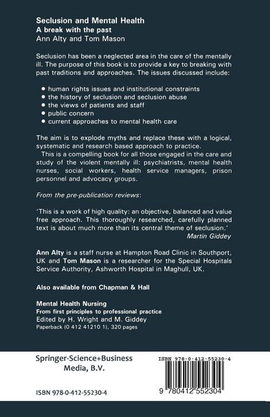 Produktbild: Seclusion and Mental Health
