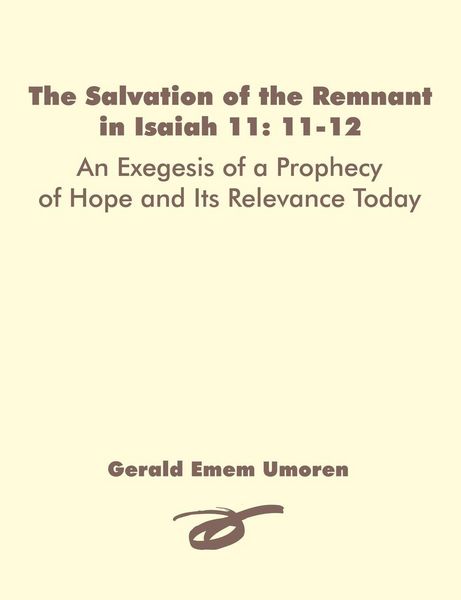 Produktbild: The Salvation of the Remnant in Isaiah 11