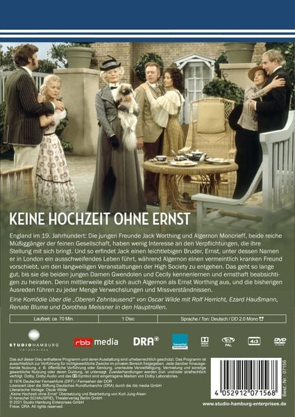 Produktbild: Keine Hochzeit ohne Ernst (DDR TV-Archiv)