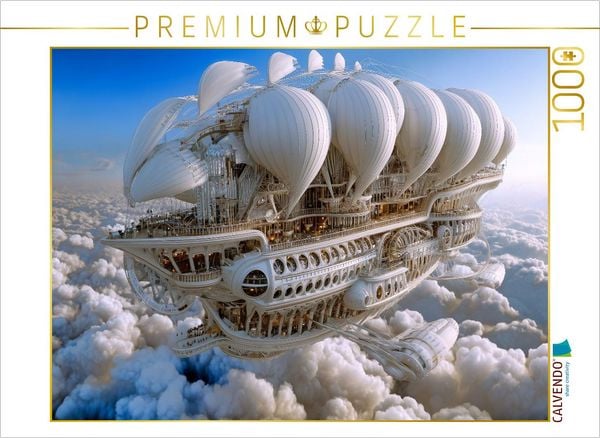 Produktbild: CALVENDO Puzzle Luftschiff der Tausend Segel | 1000 Teile Lege-Gr&ouml;&szlig;e 64x48cm Foto-Puzzle f&uuml;r gl&uuml;ckliche Stunden