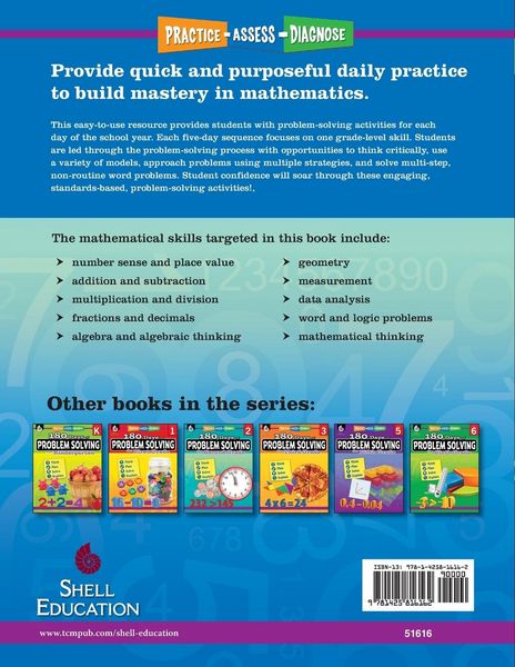Produktbild: 180 Days of Problem Solving for Fourth Grade