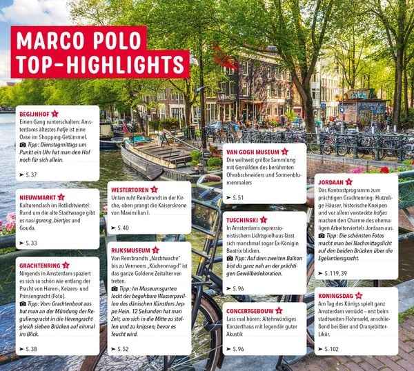 Produktbild: MARCO POLO Reisef&uuml;hrer Amsterdam