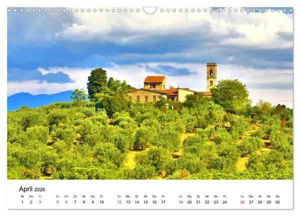 Produktbild: Toskana - Immer eine Reise wert (Wandkalender 2026 DIN A3 quer), CALVENDO Monatskalender