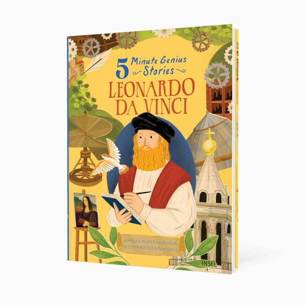 Produktbild: Leonardo da Vinci &ndash; 5 Minute Genius Stories (Deutsche Ausgabe)