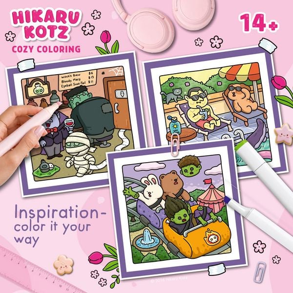 Produktbild: Cozy Coloring - Silly Spooky