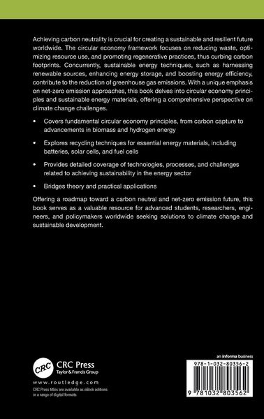 Produktbild: Circular Economy and Sustainable Energy Materials