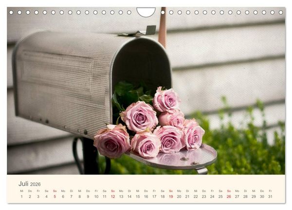 Produktbild: Romantik-Stillleben (Wandkalender 2026 DIN A4 quer), CALVENDO Monatskalender