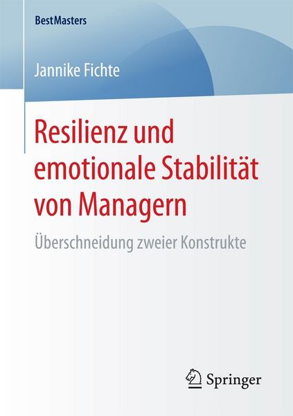 Produktbild: Resilienz und emotionale Stabilit&auml;t von Managern