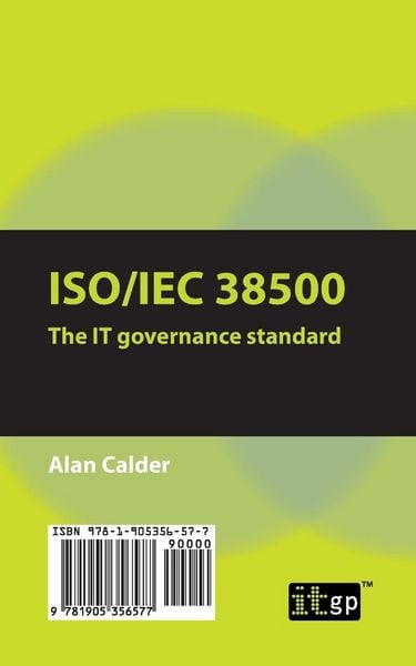 Produktbild: ISO/IEC 38500
