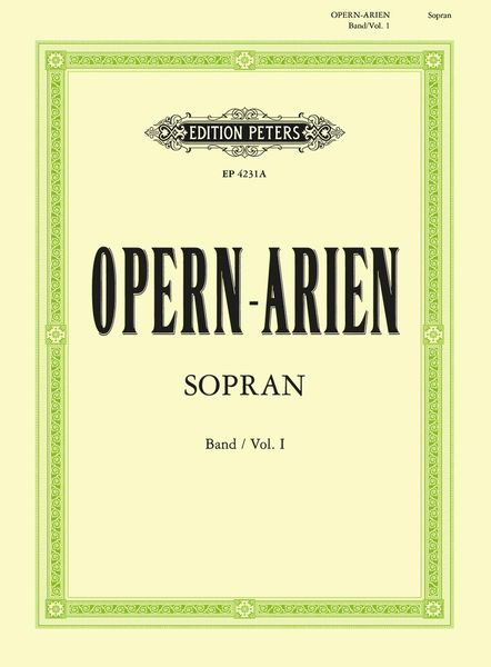 Produktbild: Opera Arias for Soprano