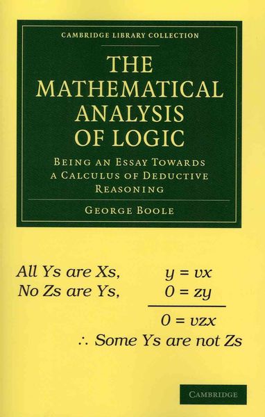 Produktbild: The Mathematical Analysis of Logic