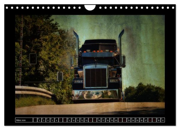 Produktbild: Kenworth W900 PHOTOART (Wandkalender 2026 DIN A4 quer), CALVENDO Monatskalender