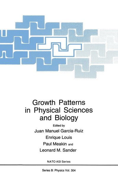 Produktbild: Growth Patterns in Physical Sciences and Biology