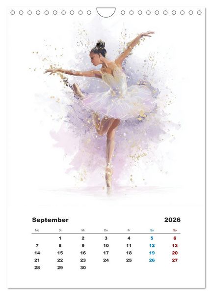 Produktbild: Tanz aus der Stille (Wandkalender 2026 DIN A4 hoch), CALVENDO Monatskalender