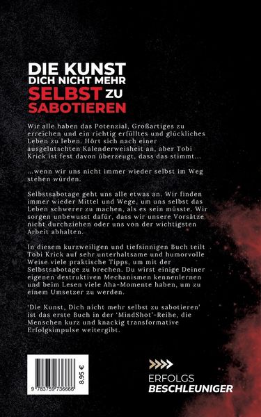 Produktbild: Die Kunst, Dich nicht mehr selbst zu sabotieren