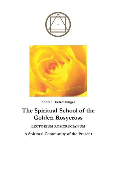 Produktbild: The Spiritual School of the Golden Rosycross