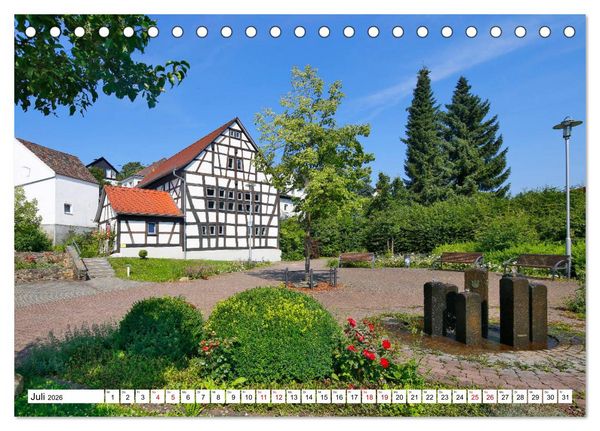 Produktbild: Sch&ouml;nes Eppstein vom Frankfurter Taxifahrer Petrus Bodenstaff (Tischkalender 2026 DIN A5 quer), CALVENDO Monatskalender