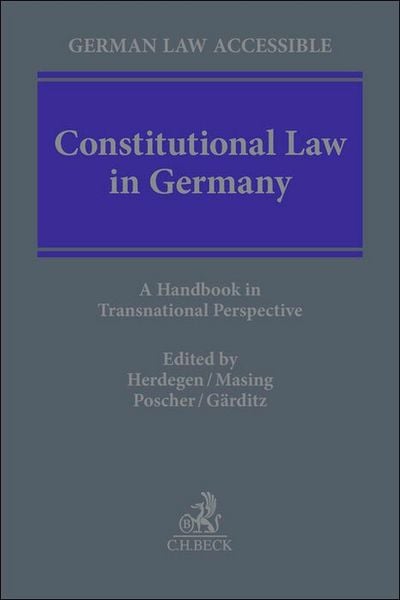 Produktbild: Constitutional Law in Germany