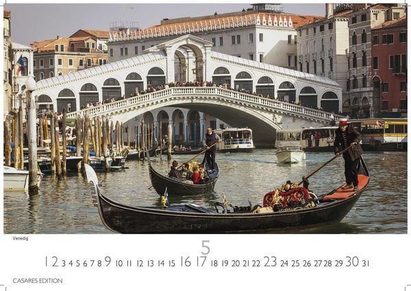 Produktbild: Italien Kalender 2027 &ndash; Wandkalender | Fotokalender Italien 35x50 cm im Gro&szlig;format mit 12 traumhaften Motiven der Reisedestination Italien