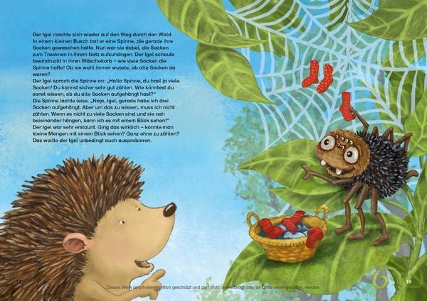 Produktbild: Der Igel, der jede Menge z&auml;hlen konnte
