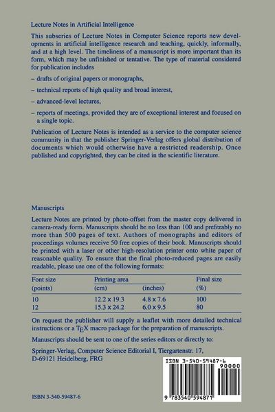 Produktbild: Logic Programming and Nonmonotonic Reasoning