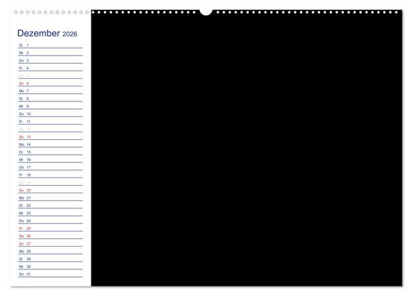 Produktbild: Farbiger Bastelkalender (Wandkalender 2026 DIN A2 quer), CALVENDO Monatskalender