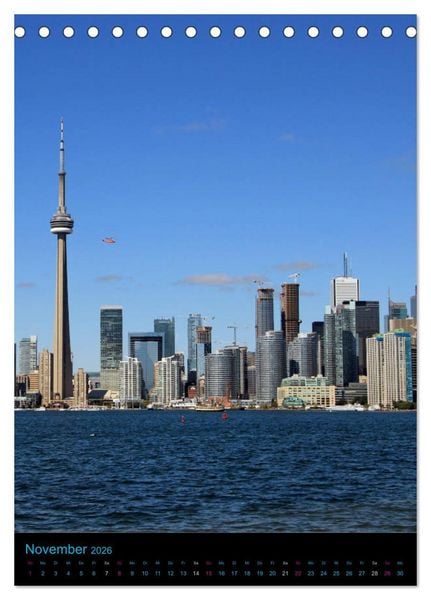 Produktbild: Toronto und Umgebung (Tischkalender 2026 DIN A5 hoch), CALVENDO Monatskalender