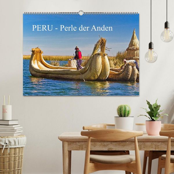 Produktbild: Peru - Perle der Anden (Wandkalender 2026 DIN A2 quer), CALVENDO Monatskalender