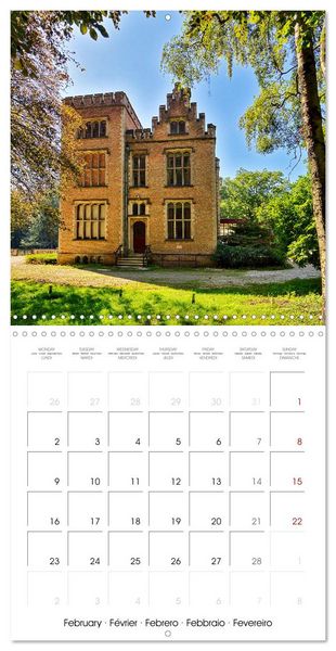 Produktbild: Comt&eacute; de Flandre (Calendrier mural carr&eacute; 2026 30x30 cm) Calendrier double avec une page pour vos prises de notes