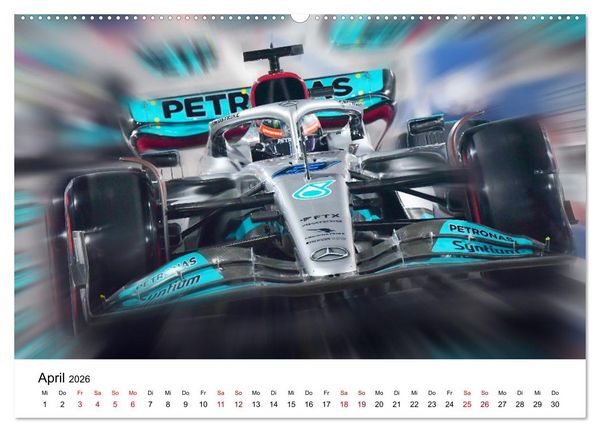 Produktbild: Adrenalin pur und Puls 200 (Wandkalender 2026 DIN A2 quer), CALVENDO Monatskalender
