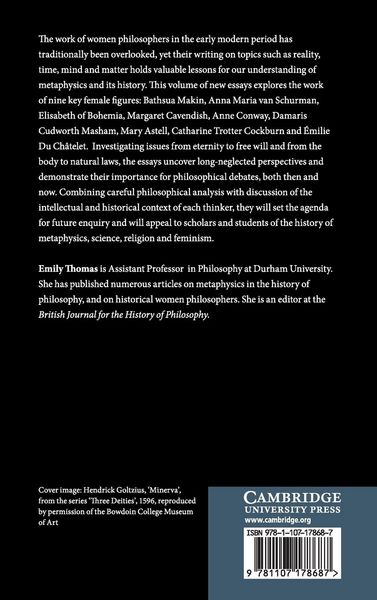 Produktbild: Early Modern Women on Metaphysics