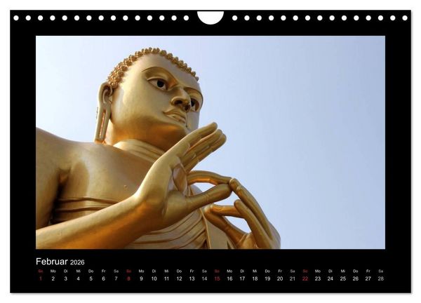 Produktbild: Sri Lanka Impressionen (Wandkalender 2026 DIN A4 quer), CALVENDO Monatskalender