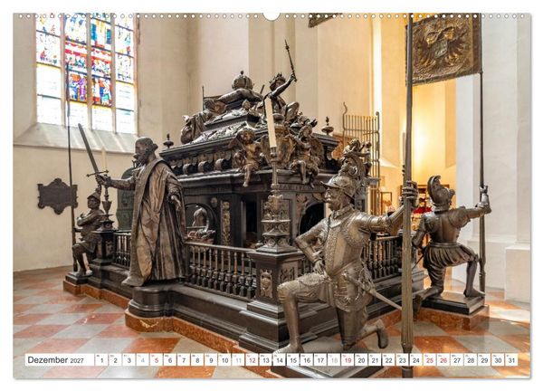 Produktbild: Bayerns Hauptstadt: M&uuml;nchen (hochwertiger Premium Wandkalender 2027 DIN A2 quer), Kunstdruck in Hochglanz