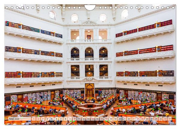 Produktbild: Melbourne Impressionen (Wandkalender 2026 DIN A4 quer), CALVENDO Monatskalender