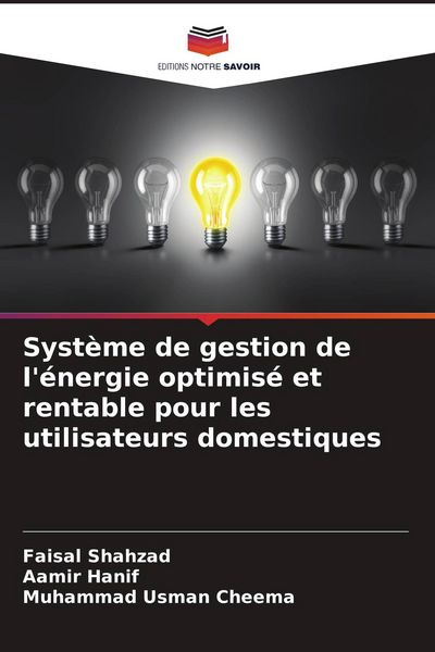 Produktbild: Syst&egrave;me de gestion de l'&eacute;nergie optimis&eacute; et rentable pour les utilisateurs domestiques