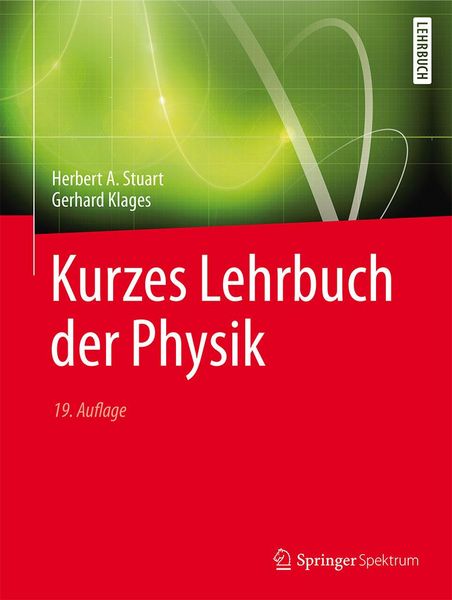 Produktbild: Kurzes Lehrbuch der Physik