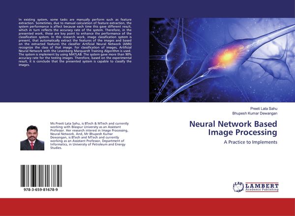 Produktbild: Neural Network Based Image Processing