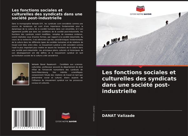 Produktbild: Les fonctions sociales et culturelles des syndicats dans une soci&eacute;t&eacute; post-industrielle