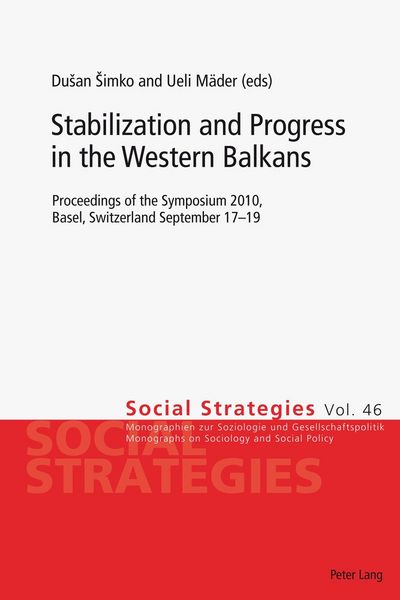 Produktbild: Stabilization and Progress in the Western Balkans